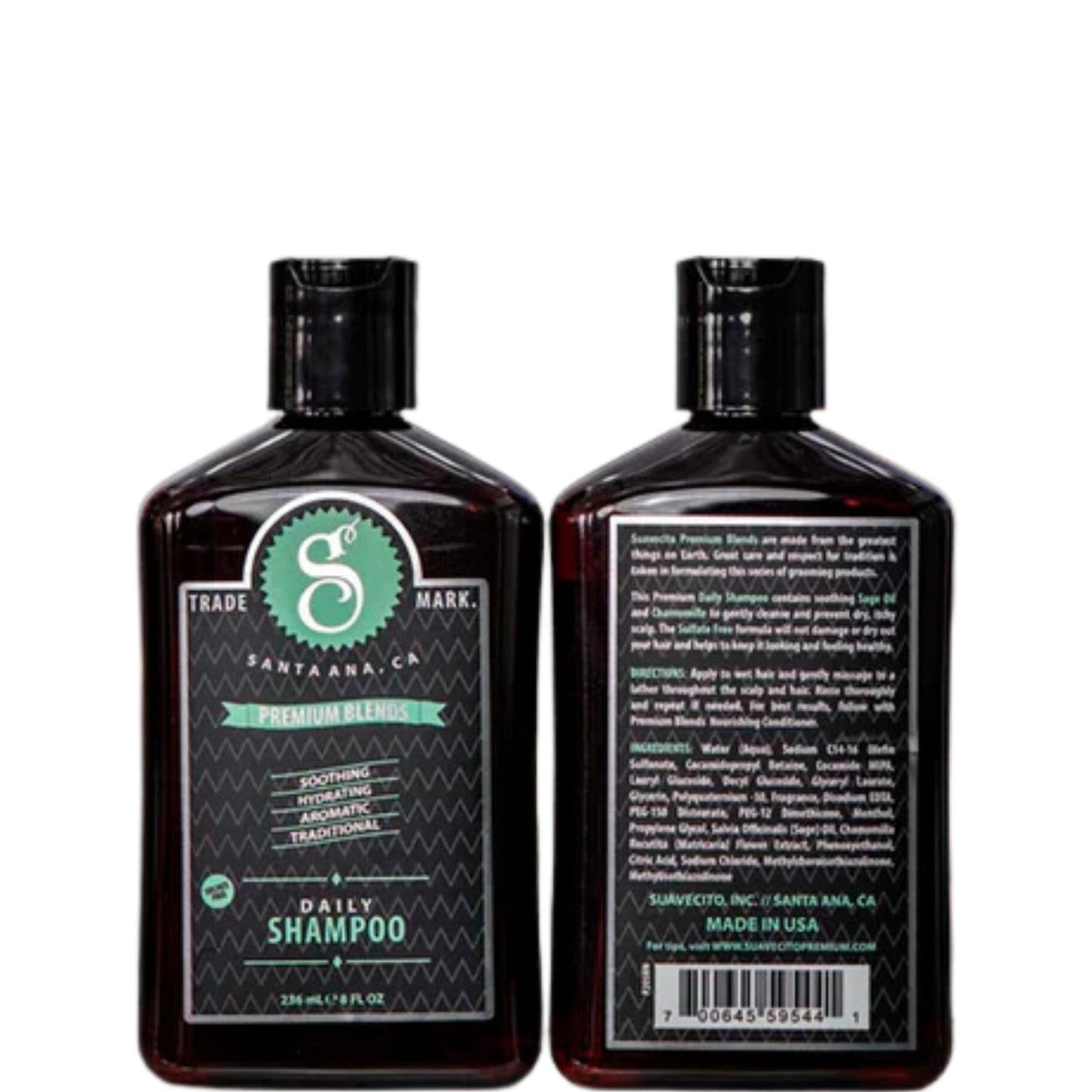 Suavecito Daily Shampoo De Uso Diario Original 236ml