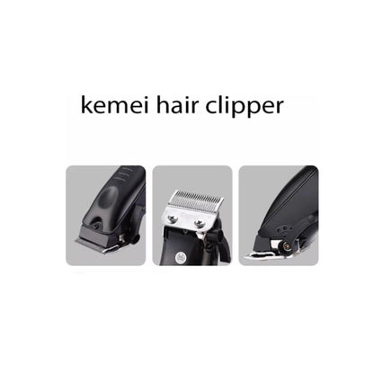 Clipper Kemei 1136  Inalambrica Negro