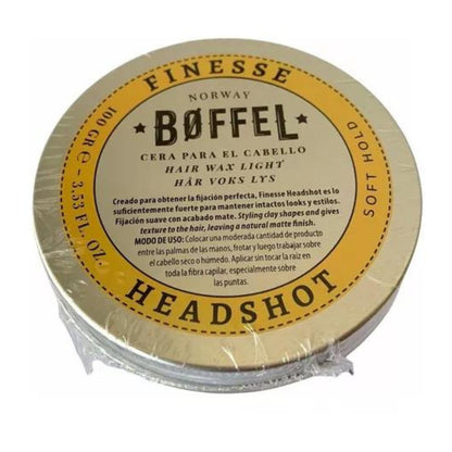 BOFFEL® Hair Wax Soft Hold Cera Finesse Headshot 100gr