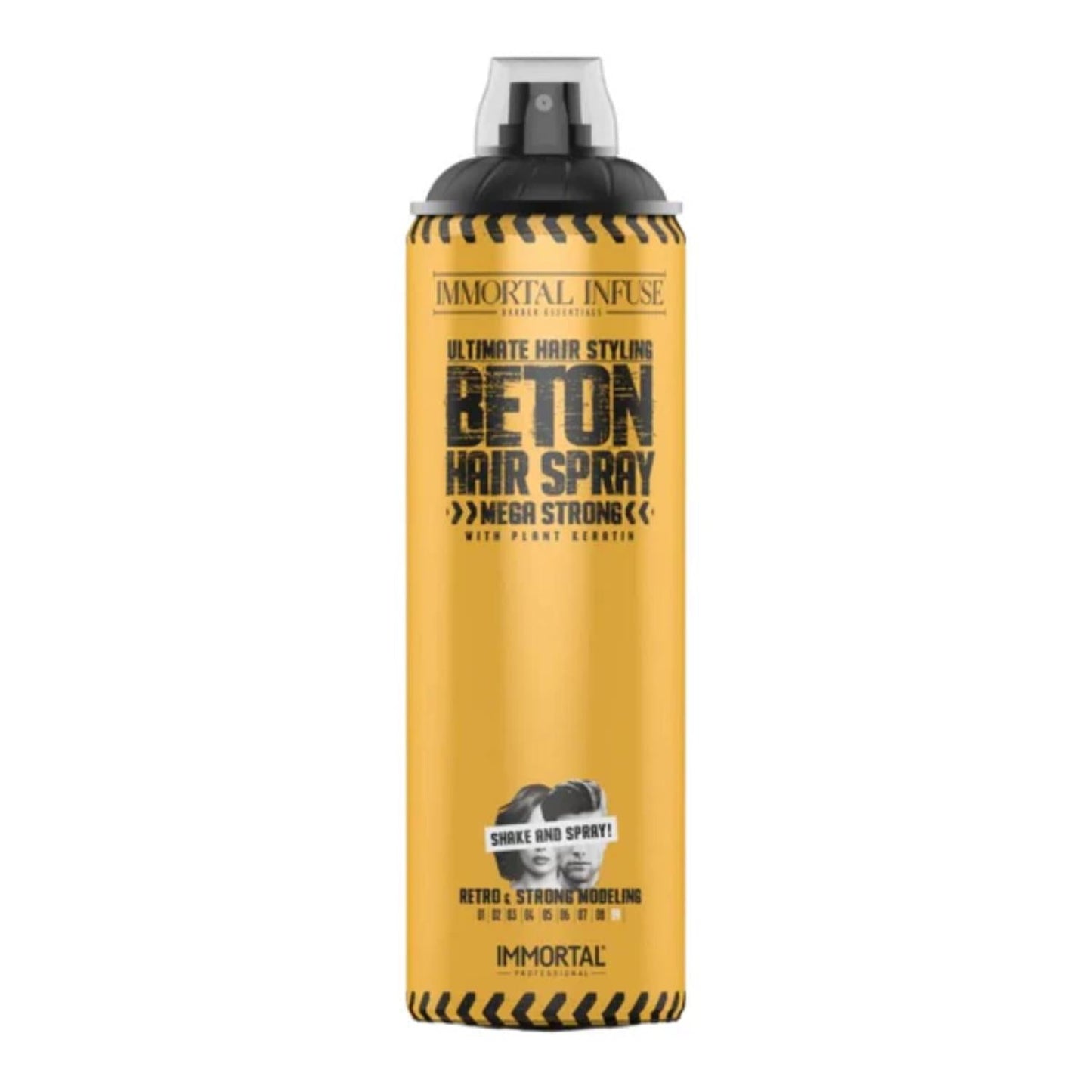 Immortal Infuse Beton Hair Spray Mega Strong 500ml LACA