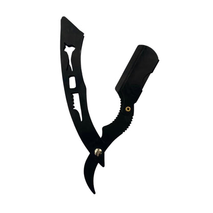Navajin Negro Razors Inoxidable Para Barbero Peluqueria