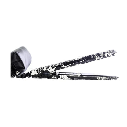 Plancha Alisadora De Viaje TeknikPro Mini Tatoo 17 Cm +Bolso