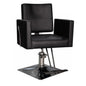 Sillón de Barbería Traditional Reclinable Negro