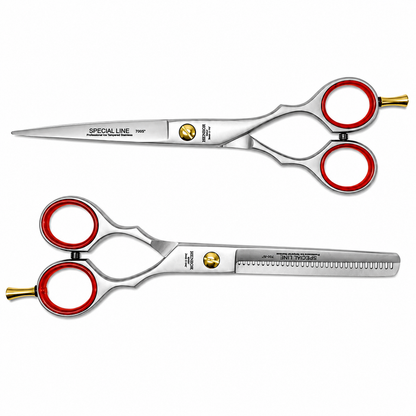 Set Henbor Tijeras Filo de Navaja con Navaja y Estuche