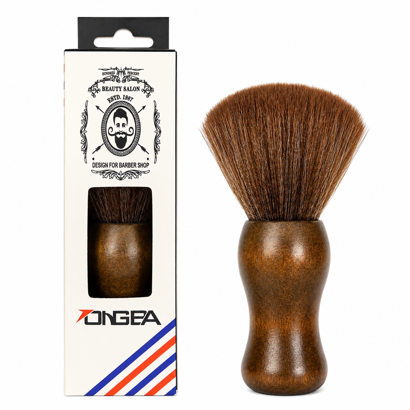 Brocha Saca Pelos Premium Cerdas Naturales Mango Madera
