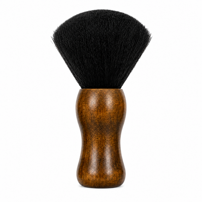 Brocha Saca Pelos Premium Negra Cerdas Naturales Madera