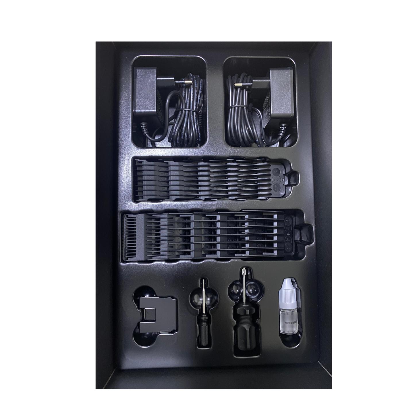 Set JRL Diamante Clipper + Trimmer Negro 8200 RPM