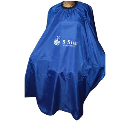 Capa Corte Tintura Peinador 5 STAR Peluquería Profesional AZUL