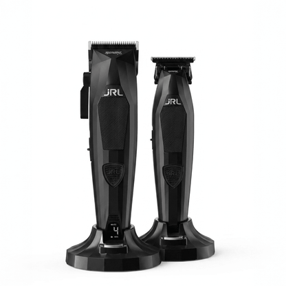 Set JRL Diamante Clipper + Trimmer Negro 8200 RPM
