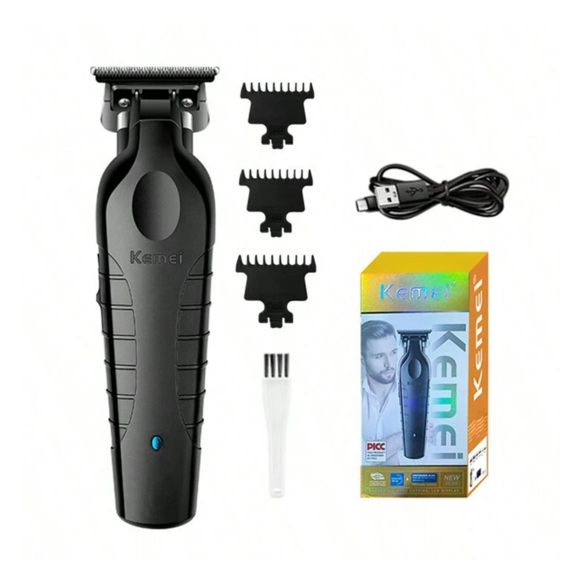 Duo Kemei Trimmer KM-2299 y Shaver KM-T95