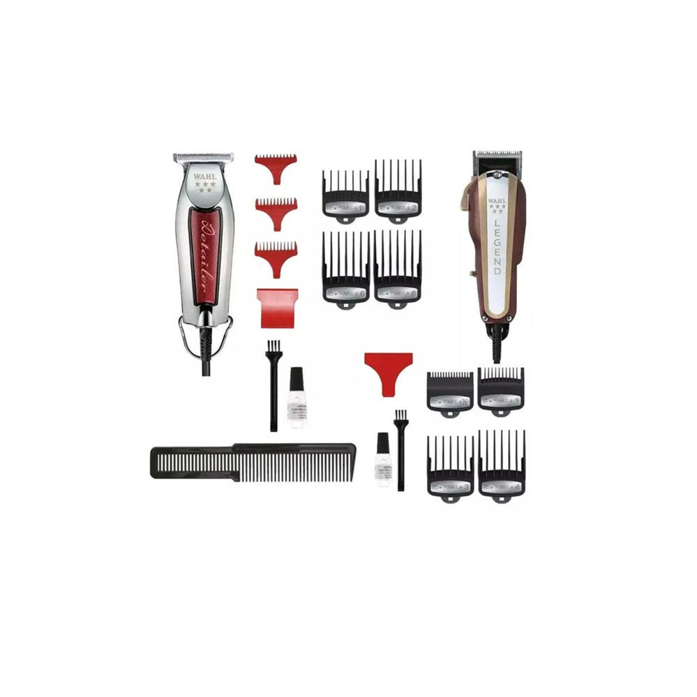 Wahl Combo Barber Clipper Legend + Trimmer Detailer