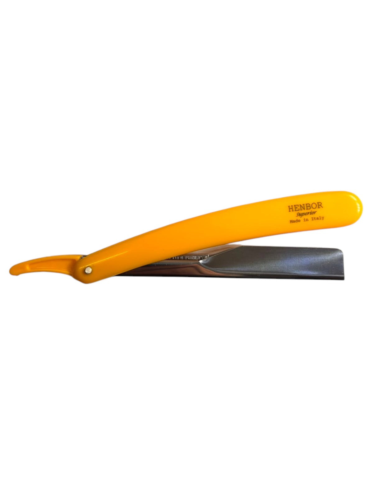 Set Tijeras Henbor Corte y Pulir Azul Verde con Porta Navaja Amarilla