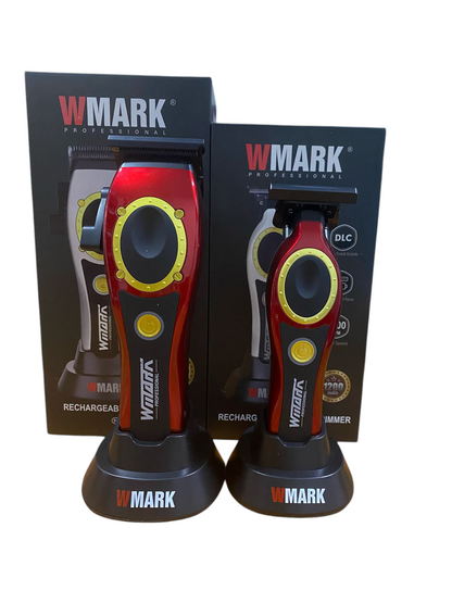 Pack Wmark Clipper Ng7030 y Trimmer NG7230 Rojo