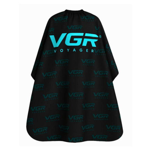 Capa de Corte Barberia VGR Professional Negro