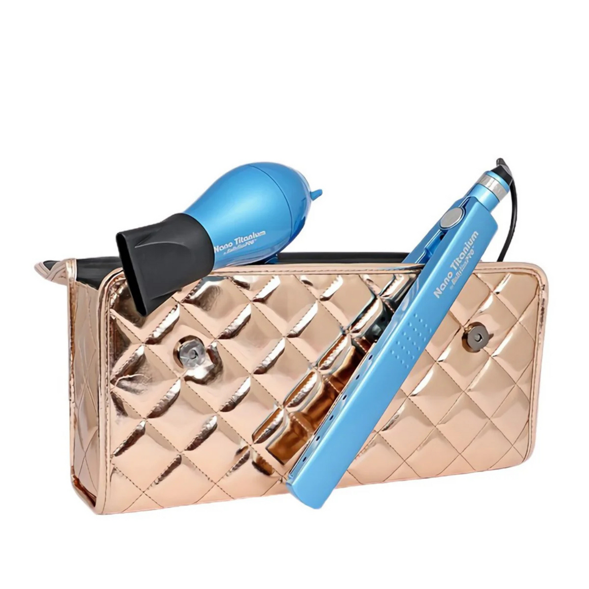 Babyliss Kit Plancha Pelo Alisadora + Secador Mini Babyliss Bolso