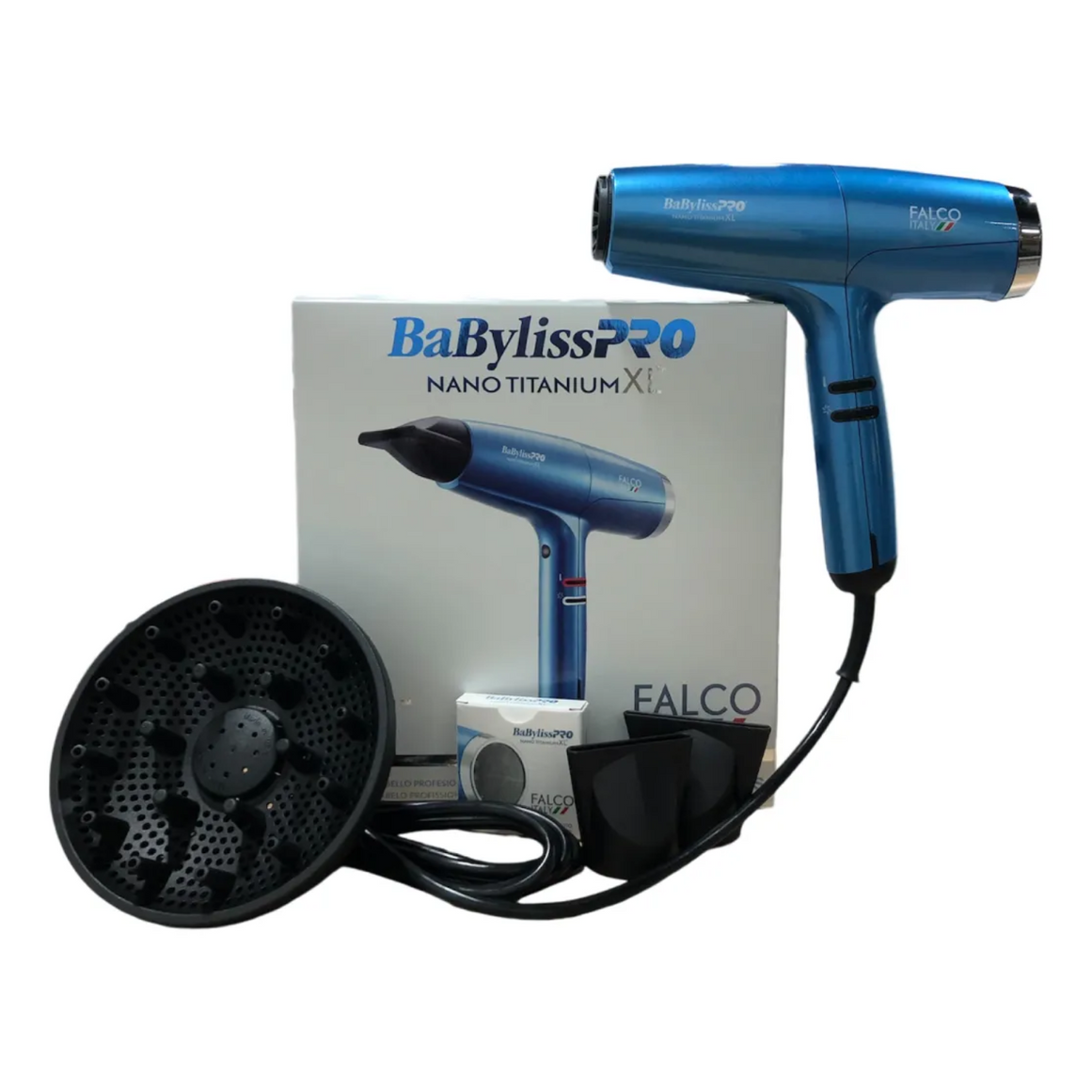 Secador Babyliss Pro Falco Italy Nano Titanium XL 2000W