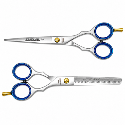 Set Henbor Tijeras Filo de Navaja con Navaja y Estuche