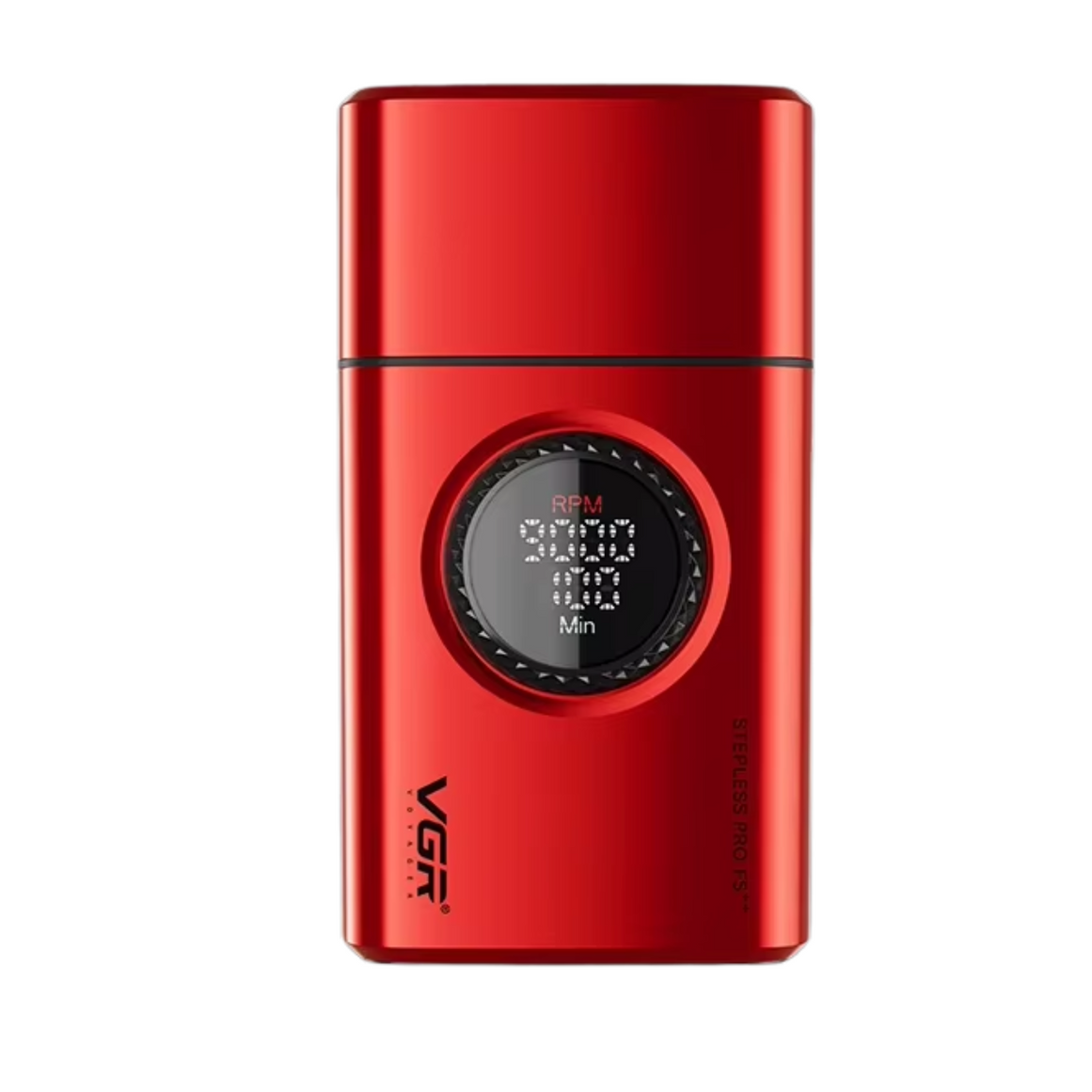 Combo Kit Vgr Professional Clipper Trimmer Shaver y Secador 4 en 1 Maleta Rojo