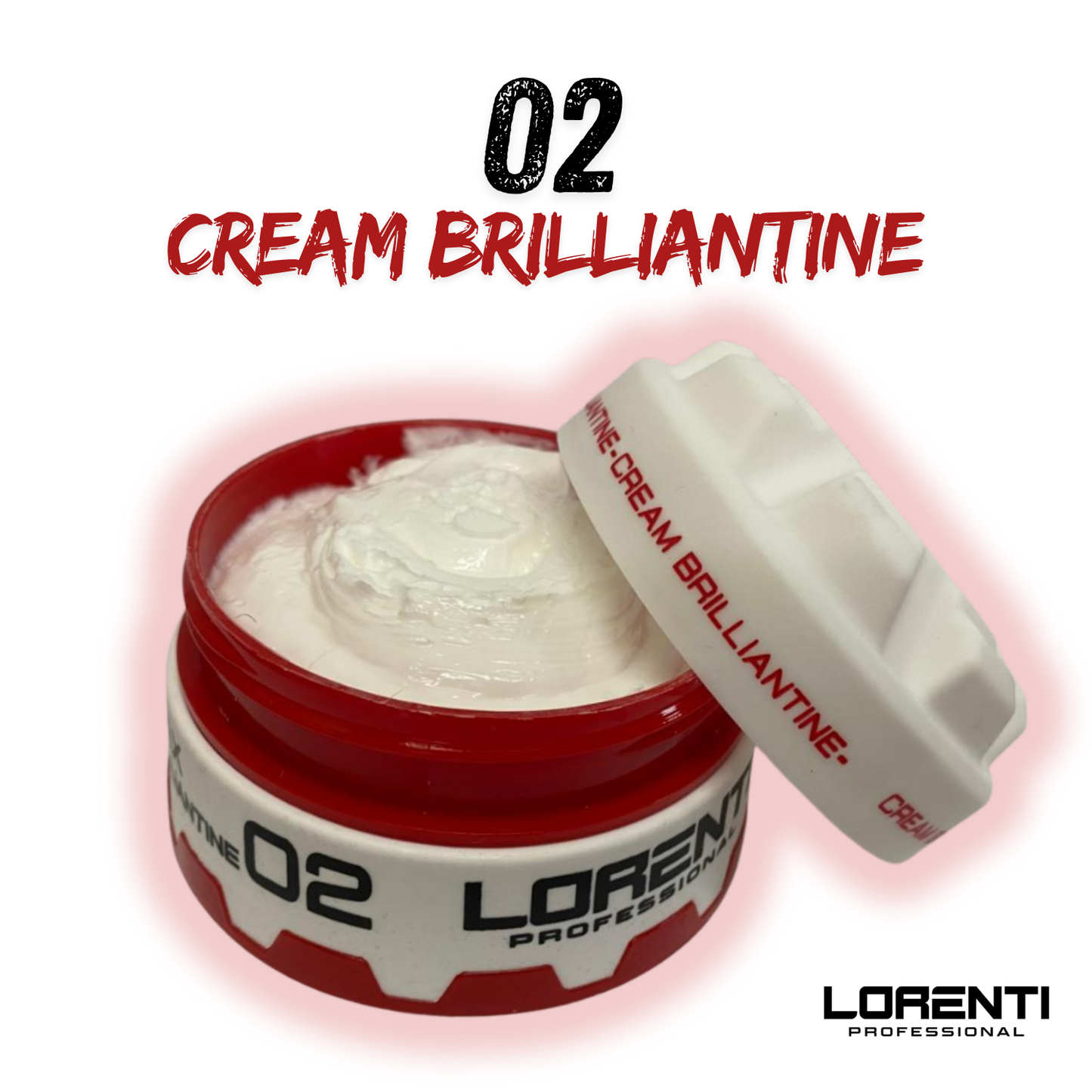Lorenti cera para Cabello 02 crema Brillante 150ML