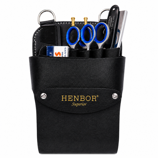 Set Henbor Tijeras Filo de Navaja con Navaja y Estuche