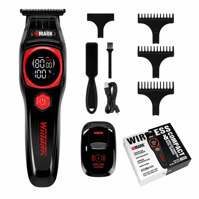 Combo WMARK NG-8004 + NG-8204 Cortapelo y Trimmer