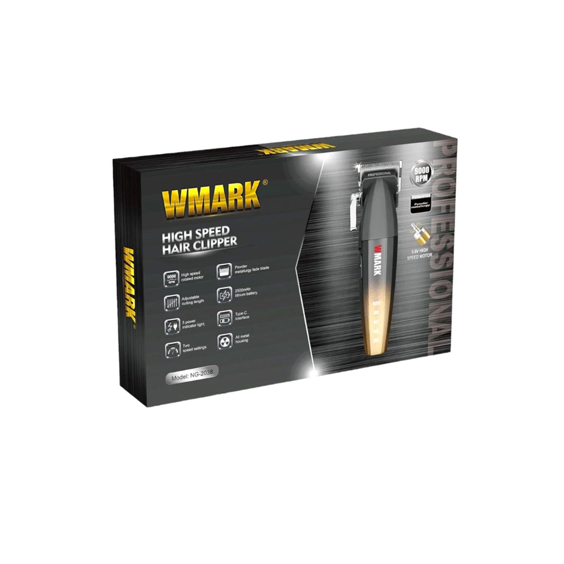 Clipper Profesional Wmark NG 2038 De 9000 RPM