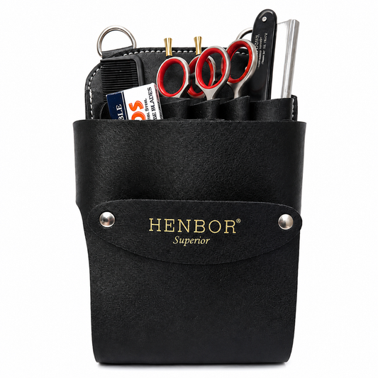 Set Henbor Tijeras Filo de Navaja con Navaja y Estuche