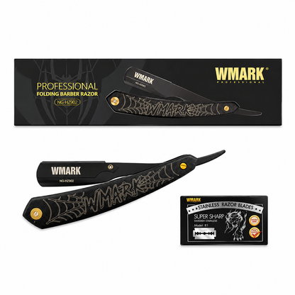 Navaja Barbera WMARK NG-HZ902 Profesional Acero Inoxidable