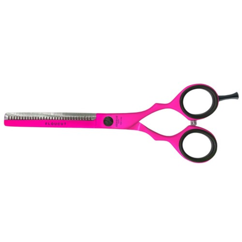 Set Henbor Tijeras Microdentada con Navaja y Estuche