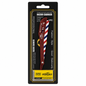 Navaja Profesional Barber Pro Rojo Porta Hojas + 5 Hojas