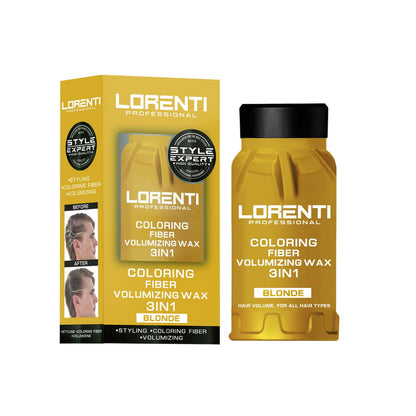 Lorenti Cera Fibrosa Keratina 3 en 1 Voluminizador Rubio 30GR