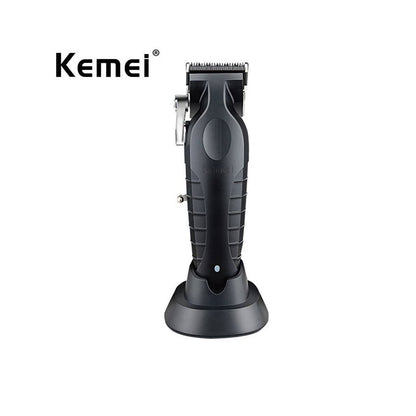 Maquina Clipper Kemei KM-2296 Inalambrica Con Base De Carga
