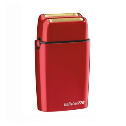 Shaver Métalica Doble Hoja Inalámbrica Babylisspro Rojo