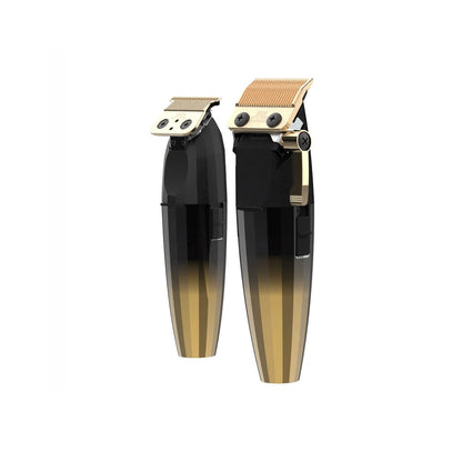Combo JRL Clipper, Trimmer Y Base de Carga Gold Edicion