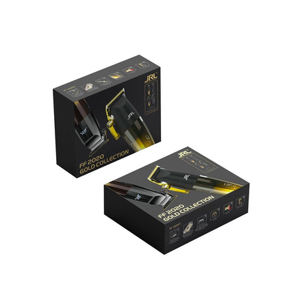 Combo JRL Clipper, Trimmer Y Base de Carga Gold Edicion