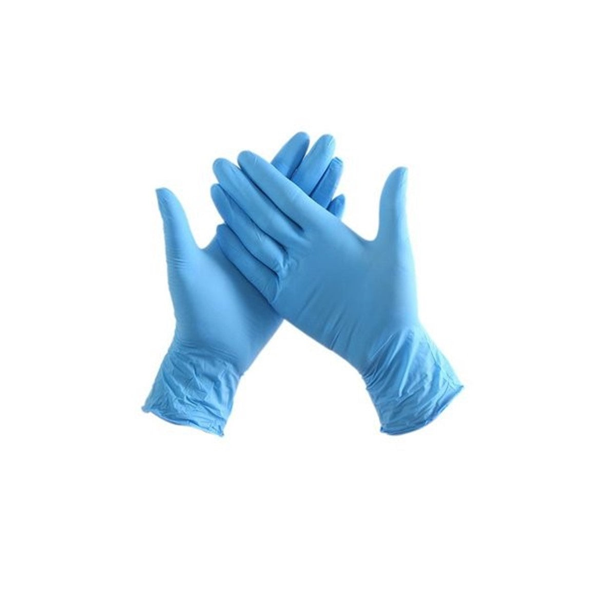 Guantes De Nitrilo Azul Clean Carrier 100un Talla L