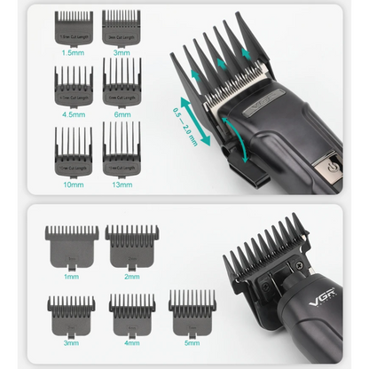 Combo Clipper Trimmer y Shaver Profesional VGR V-694 Verde