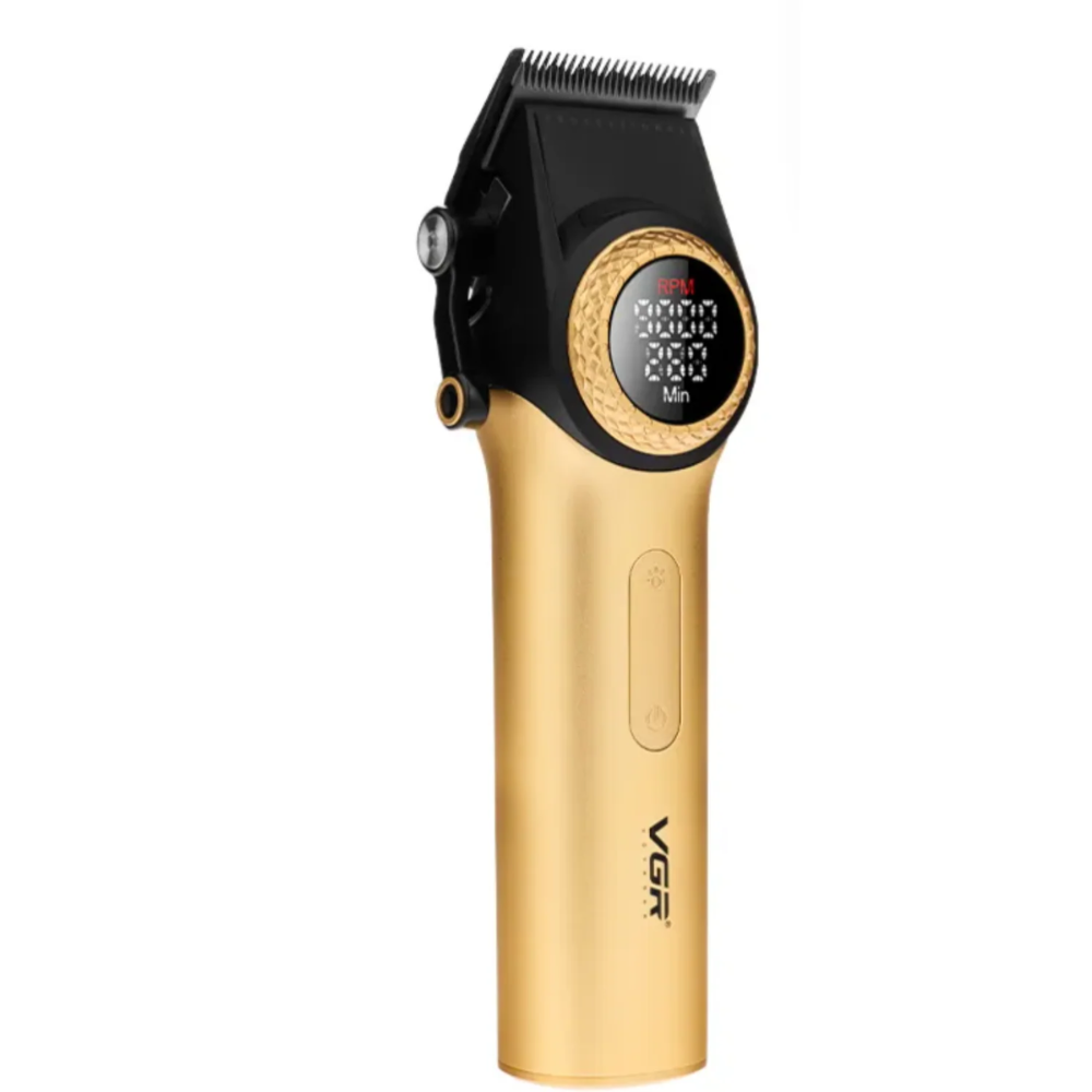 Combo Barber Dorado VGR Pro Clipper V-001 + Trimmer V-977