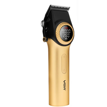Combo Barber Dorado VGR Pro Clipper V-001 + Trimmer V-977