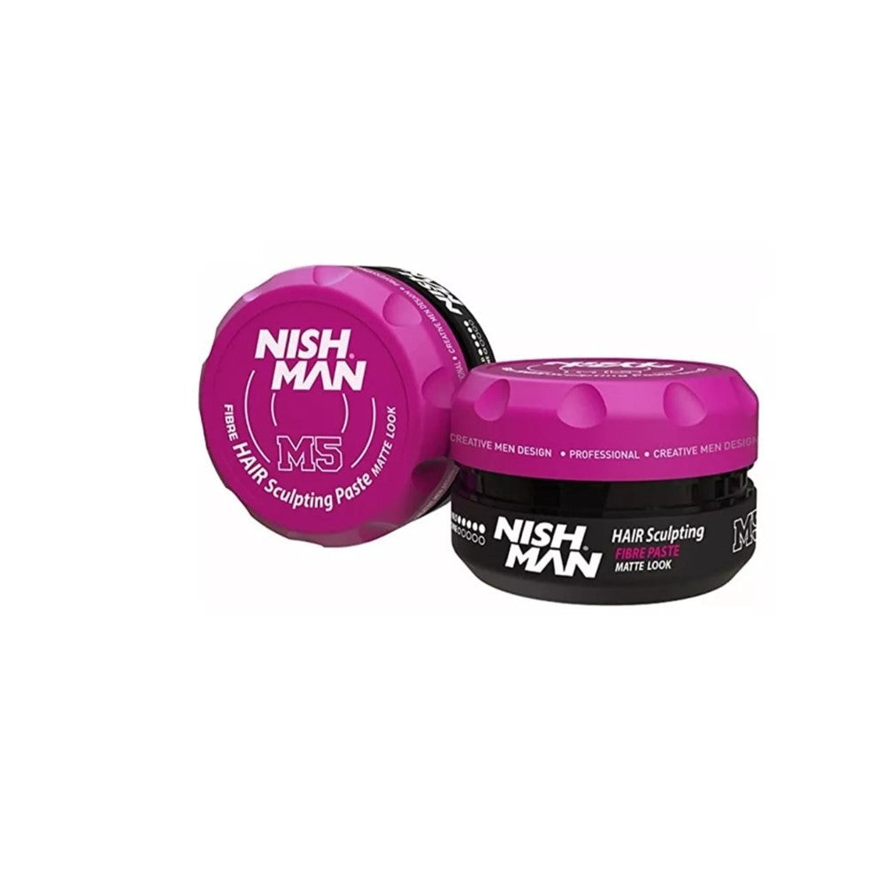 Cera Cabello Nishman Pasta de fibra de peinado M5 100ml