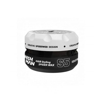 NishMan Hair Styling Spider Cera S5 Keratin Blanca 150ml
